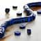 12 Pack: Blue Dyed Lapis Heishi Beads by Bead Landing™
